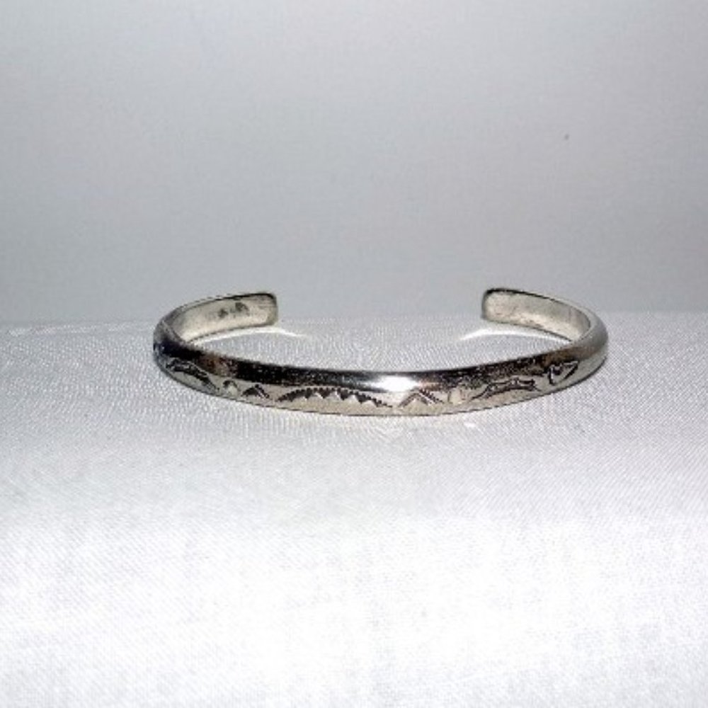 Men's Sterling Silver Cuff Bracelet